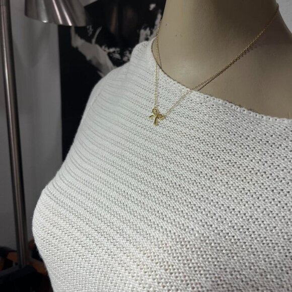 Norton Studio Textured Knit Sweater – Size M (Fits S/M) – Ivory/Cream - Picture 3 of 4